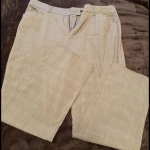 Plaid dress pant